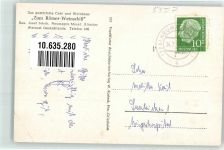 54347 W5507 Neumagen Gebrauchsspuren Cafe Zum Römer-Weinschliff