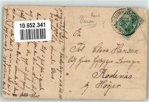 Tondern Tonder 1912 Gebrauchsspuren Lügumkloster Lygumgaard