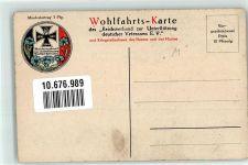 Exzellenz v. Fischel Wohlfahrtskarte Admiral