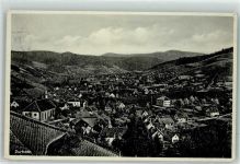 77770 W7601 Durbach 1937 - mit Pfarrkirche St. Heinrich