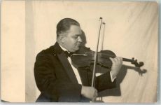 Kapellmeister Franz Prohaska Geiger Privatfoto AK
