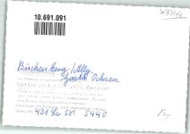 78126 W7744 Buchenberg , Schwarzw FOTO KEINE AK Gasthaus Ochsen Gaststube Ort handschriftlich