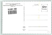 72250 W7605 Bad Peterstal Foto AK Gasthaus Pension Zum Schützen