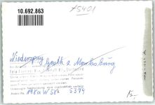 56322 W5401 Niederspay FOTO KEINE AK Ort handschriftlich Gasthaus