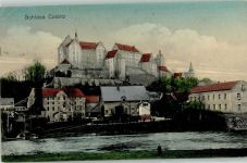04680 O7241 Colditz 1911 Gebrauchsspuren Schloss Colditz