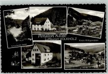 57334 W5928 Volkholz Foto AK Pension Klose