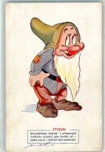 Zwerg Stydlin von Schneewittchen Märchen Walt Disney