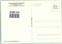 72488 W7480 Gutenstein , Baden - Gasthaus Pension zum Hammer tiergarten