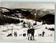 W7828 Feldberg , Schwarzwald Skilift Schlepplift Sessellift