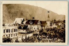 Prince Rupert 1948 Gebrauchsspuren Foto-AK