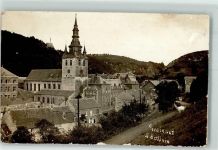 35750 Saint-Malon-sur-Mel 1918 - Kirche Feldpost WK I Ort handschriftlich