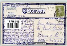 W6730 Hambach an der Weinstraße Heimatbilder Schlossgasse sign. Croissant Pfälzer Waldverein 1932