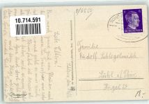 07907 O6550 Schleiz - Rathaus Gymnasium Postamt Bahnhof Teichstrasse Bahnpost