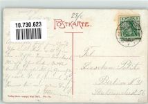 24226 W2305 Möltenort 1908 - Düsternbrook von der Wasserseite Bundestag Ostern 1908