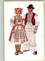 Nr. 30 von Vladimir Kirin Kroatien (Recoca) Trachten Kroatien Künstlerkarte