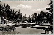 38685 W3394 Lautenthal Foto AK Schwimmbad