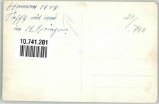 Sprung über das Hindernis Hindernisreiten 1949 Privatfoto AK