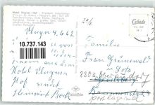47506 W4133 Vluyn Foto AK Hotel Vlyner-Hof Gaststube Kegelbahn