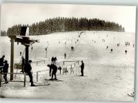 88316 W7972 Isny im Allgäu - Felderhalde Skilift Winter