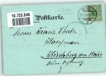 56346 W5421 Loreley 1900 Lithographie Mosel Mondschein