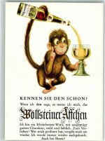 W6551 Gau-Bickelheim Wöllsteiner Äffchen Rheinhessen-Wein Wein