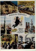 W8000 München Hofbräuhaus Mehrfachaufnahme Frauenkirche Alter Peter Brauerei
