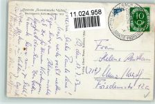 W5400 Koblenz am Rhein Operette Florentinische Nächte Freilichtspiele Operette 1953