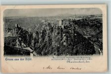 54531 W5562 Manderscheid , Eifel - Panorama mit Mosenberg