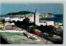 Ceuta - El Itsmo de Ceuta entre las aguas del Mediterraneo y del estrecho Personenbus
