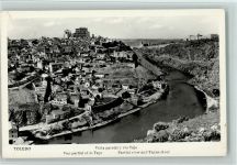 Toledo - Teilansicht und Fluß Tajo