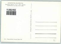 Augst BL Augusta Raurica Römisches Theater Amphitheater Flugaufnahme Römer