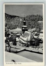 38685 W3394 Lautenthal - Winteraufnahme Kirche