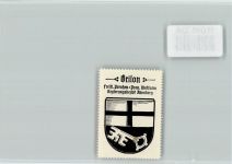 59929 W5790 Brilon - Vignette Wappen Kaffee Hag ca 1920-1940