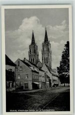 04758 O7260 Oschatz - Altoschatzer Straße mit St. Ägidienkirche
