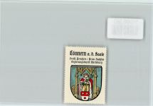 06420 O4340 Könnern - Vignette Wappen Kaffee Hag ca 1920-1940