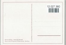 sign Fritz Gässl - Typen Tiroler Bauer Trachten Österreich Künstlerkarte