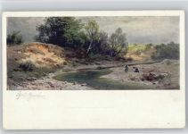 T.S.N. Serie 680 - Landschaft am Fluß Splitgerber, A. & F.