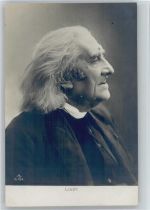 Franz Liszt Foto Verlag AL B 104 AK Liszt, F.