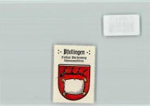 72793 W7417 Pfullingen - Vignette Wappen Kaffee Hag ca 1920-1940