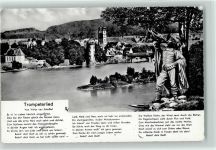 Trompeterlied Foto AK Säckingen Victor v. Scheffel