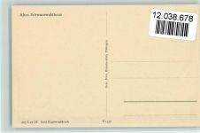Bauernpaar Schwarzwaldhaus Kupfertiefdruck
