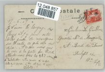 Foto AK Blumensprache 1909