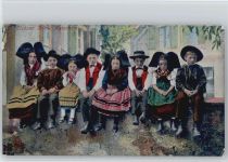 Mietesheim - Kinder - 1919 AK Trachten Elsass