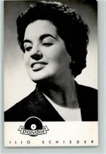 Illo Schieder Polydor AK Schlagersänger