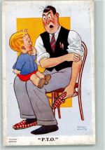 sign Brain White - Valentine Nr. 3137 Nipper Series Ehe Künstlerkarte