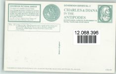 in the Antipodes Nr. 10 AK Prinz Charles u. Diana