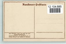 Kunstwart Nr. 40 - Schattenriß AK Konewka, P. Künstlerkarte