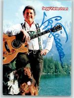 Sepp Viellechner Volksmusik Original Autogramm Schlagersänger