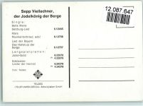 Sepp Viellechner Volksmusik Original Autogramm Schlagersänger