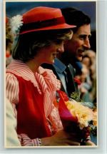 in the Antipodes Nr. 10 AK Prinz Charles u. Diana